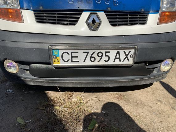 Зимняя решетка нижняя (2003-2008) Глянцевая для Renault Kangoo | Зображення 3