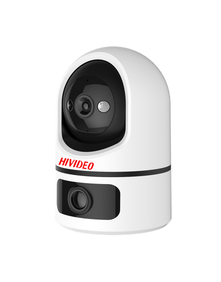 Wi-Fi Камера HIVIDEO P&T з подвійним об’єктивом H.265 H3D Dual lens
