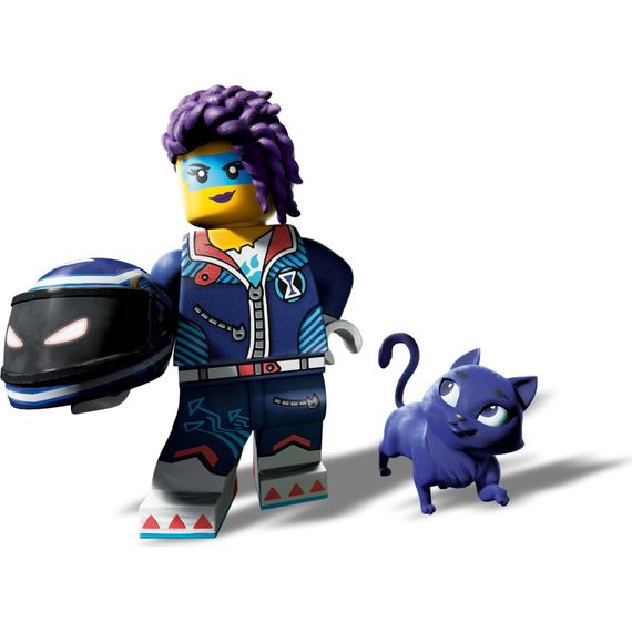 Конструктор LEGO DREAMZzz Котячий мотоцикл Зоуі (71479) | Зображення 6