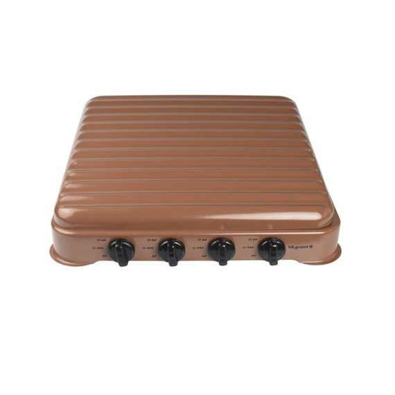 Плита настольная газовая VILgrand VGP-4042 BROWN 4 кВт коричневая | Зображення 4