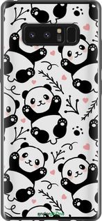 Чохол на Samsung Galaxy Note 8 Панди "4318t-1020-2448"
