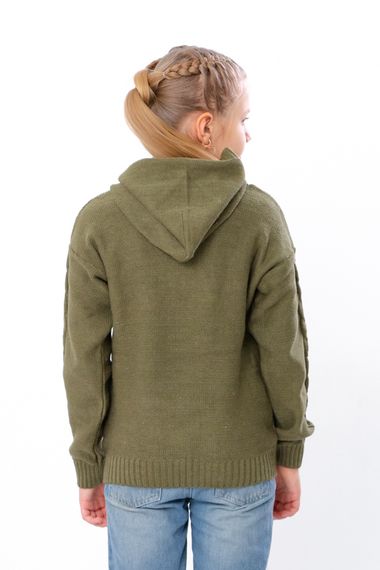 Джемпер для дівчинки (підлітковий) Носи своє 116 Зелений (p-16020-184331) | Зображення 3