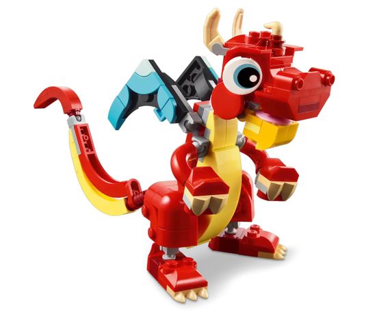 Конструктор LEGO Creator Червоний Дракон (31145) | Зображення 3