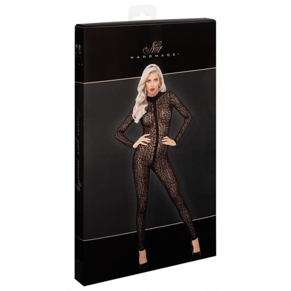 Еротичний комбінезон із леопардовим принтом M F285 Noir Handmade sexstyle | Зображення 4