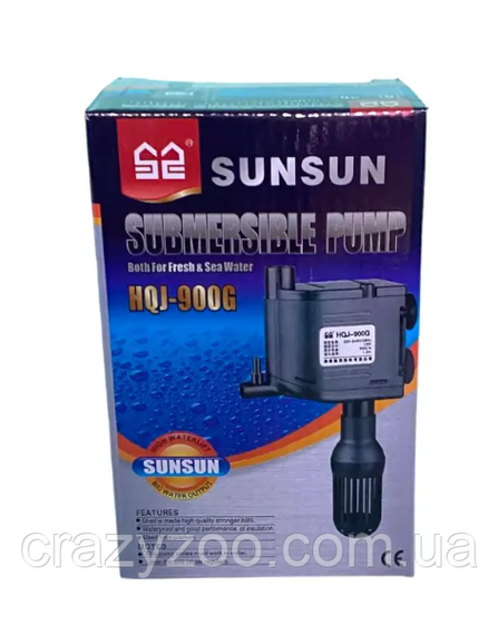 Помпа для акваріума SunSun HQJ-900G 12 Вт 900 л/год до 180 л | Зображення 2