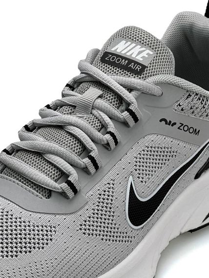 Чоловічі кросівки Air Zoom Light Grey Black  (текстиль) A4079 43 27,5 | Зображення 8