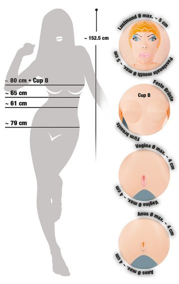 Секс кукла - Elements Storm Love Doll Sex Aura | Зображення 5