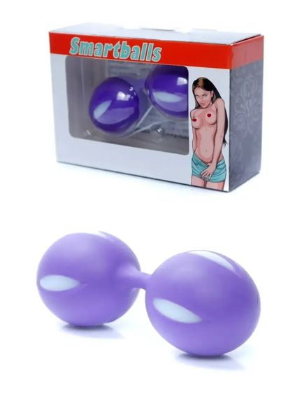Вагинальные шарики Boss Series - Smartballs Purple, BS6700017 Sex Aura