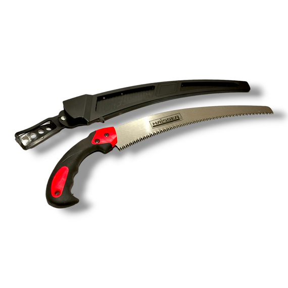 Ножівка садова вигнута в чохлі 330 мм, 8TPI, 3D, SK5, HAISSER (арт.40167)