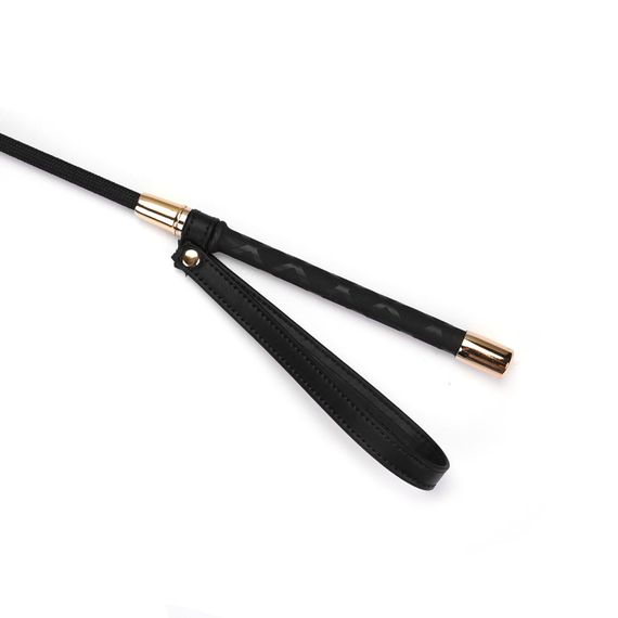 Шльопалка-сердечко Liebe Seele Black Organosilicon Riding Crop, екошкіра | Зображення 2