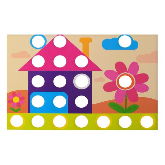 Дитяча мозаїка з великими деталями 669, 9 картинок | Зображення 9