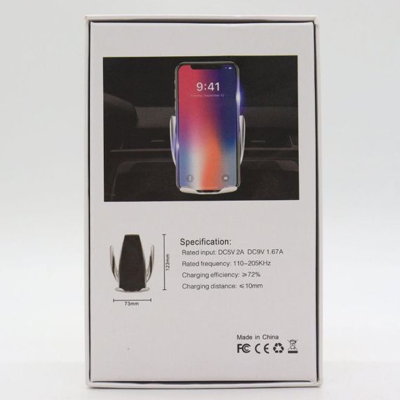 Автомобільний тримач із бездротовою зарядкою Penguin Smart Sensor S5 / Тримач заряджання для телефону в машину | Зображення 9