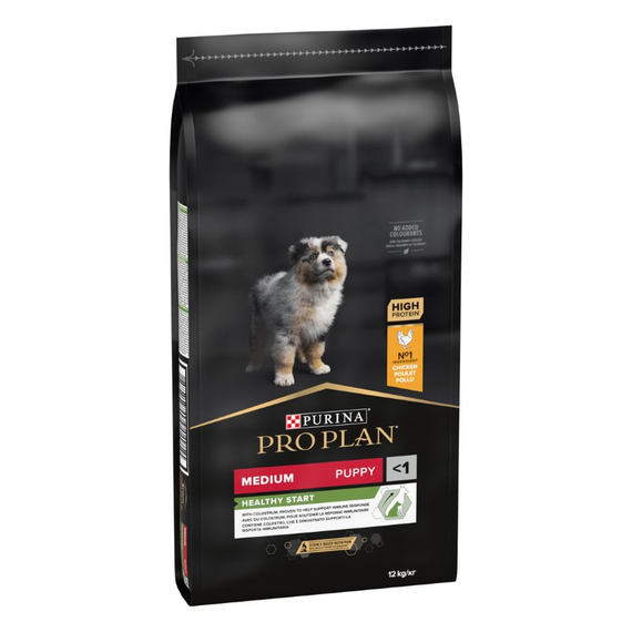Сухий корм Purina Pro Plan Dog Medium Puppy для цуценят середніх порід з куркою 12 кг | Зображення 2