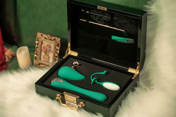 Набір Knight Jenay Pandora Box v2.0: вакуумний вібратор, вібратор, віброяйце, щікоталка та маска sexstyle | Зображення 3