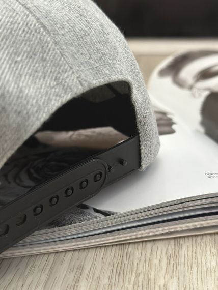 Кепка снепбек (Snapback) Compton Cірий з чорним 56-61р (9002) | Зображення 2