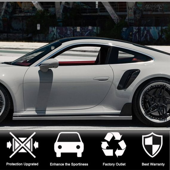 Накладки на задні крила (для Carrera/Targa, Карбон) для Porsche 911 2018- рр | Зображення 1