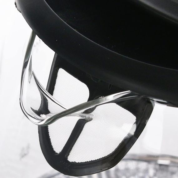 Электрочайник стеклянный 1,7 л 2200 Вт с синей LED-подсветкой автоматическим выключением боросиликатное стекло | Зображення 3