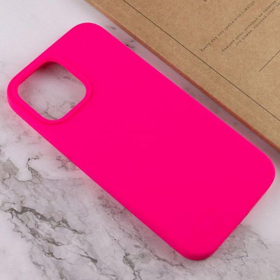 Чохол Silicone Case Full Protective (AA) NO LOGO для Apple iPhone 14 Pro Max (6.7") Рожевий / Barbie pink | Зображення 1