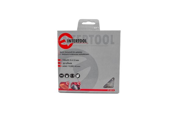 Диск пильный Intertool - 150 х 27T х 22,2 мм (CT-3015) | Зображення 3
