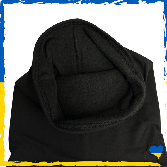 Баф чорний череп. Баф скелет. Баф на флісі чорний. Бафф | Зображення 1