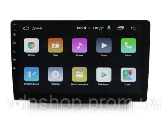 Автомобільна магнітола X9116 1+16G з пультом та великим екраном | Зображення 1