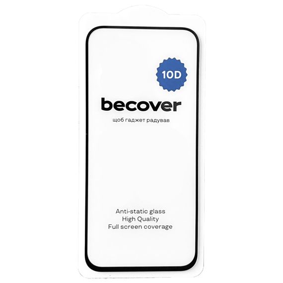 Скло захисне BeCover Google Pixel 8a 10D Black (711491) | Зображення 1