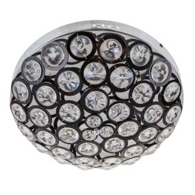 Люстра торт потолочная галогенная G4 20W CH (BR-01214C/6)