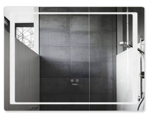 Дзеркало Kroner KRM Spiegel HR2 - 8060 з LED-підсвічуванням та антизапітнінням (CV030033)