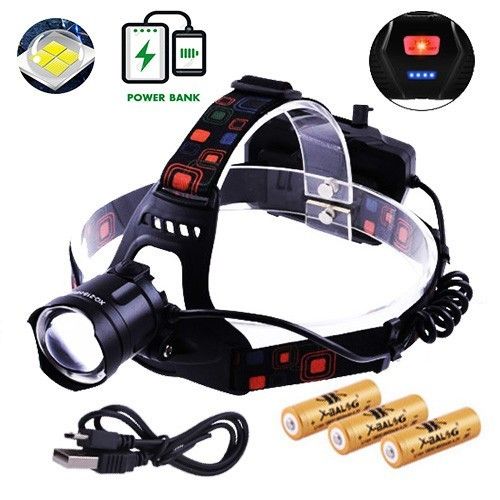 Налобний ліхтар з потужним та надійним освітленням, функцією Power Bank, XPRO, XQ-219-HP50 (47517-219_273) | Зображення 2