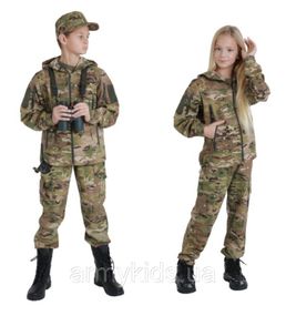 Костюм дитячий камуфляжний Скаут "Мультикам" ARMY KIDS