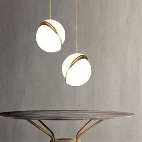 Люстра підвісна на 1 лампочку 26681 Латунь 35-200х20х20 см.