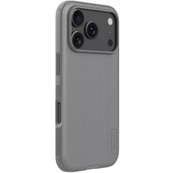 Чохол Nillkin Matte Pro для Apple iPhone 17 Pro / 18 Pro (6.3") Titanium gray