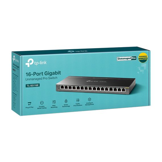 Комутатор мережевий TP-Link TL-SG116E | Зображення 2