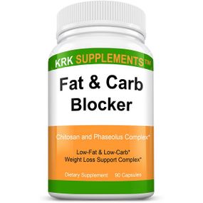 Комплекс для зниження ваги Krk Supplements Fat and Carb Blocker 90 Caps