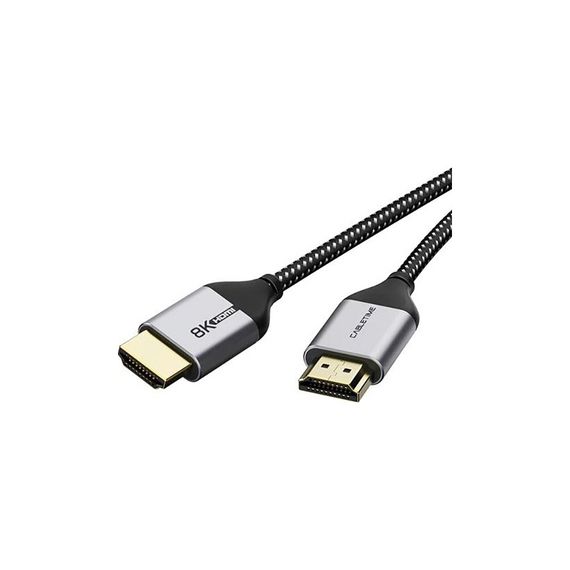 Кабель мультимедийный HDMI to HDMI 1.0m v2.1 Cabletime (CA914661) | Зображення 1
