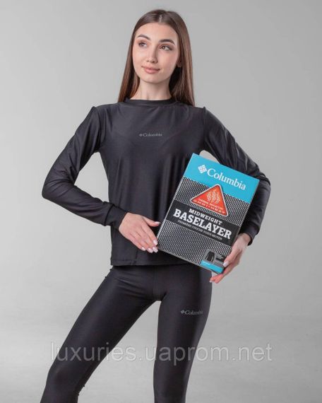 Комплект Термобілизна Columbia OMNI HEAT — ОМНІ ХІТ — з мембраною всередині в коробочці (або без) на подарунок із коробкою, Жіночий, S
