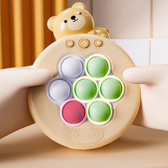 Портативна гра Pop-it Speed Push Game Ver.6 Bear | Зображення 2