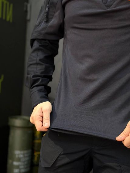 Убакс ДСНС Синій 4.5.0 Покращений Black Under Body Armor Combat Shirt | Зображення 6