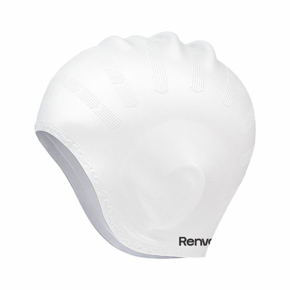 Доросла шапочка для плавання Renvo Asano Білий Уні OSFM (2SC110-03)