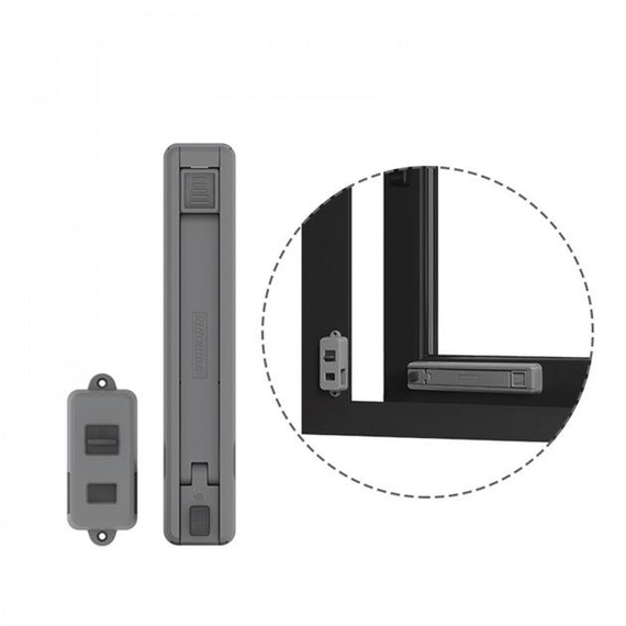 Фіксатор віконний для безпеки дітей, Пластиковий обмежувач відкривання вікна | Зображення 6