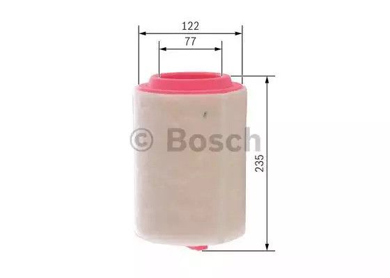 Фільтр повітряний MINI Countryman D/One D/Cooper D one10, BOSCH (F026400367) | Зображення 4