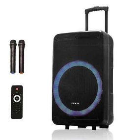 Акустична колонка з акумулятором ZXX-7676 200Вт портативна переносна колонка Bluetooth на колесах UV-19