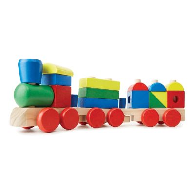 Розвиваюча іграшка Melissa&amp;Doug Поезд из кубиков (MD572) | Зображення 4