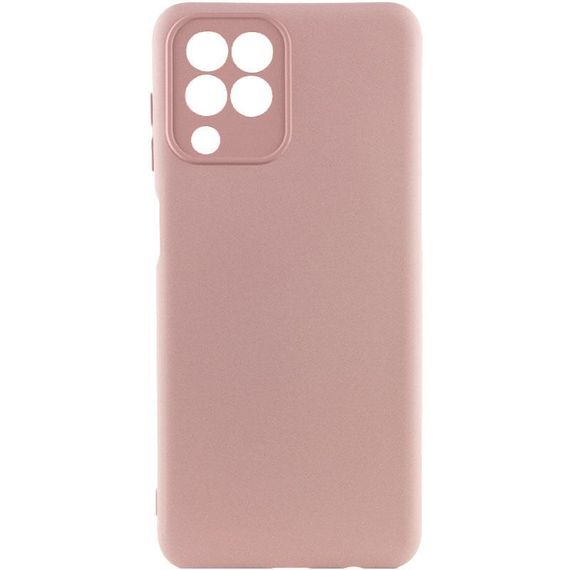 Чохол TPU GETMAN Liquid Silk Full Camera для Samsung Galaxy M33 5G Рожевий / Pink Sand
