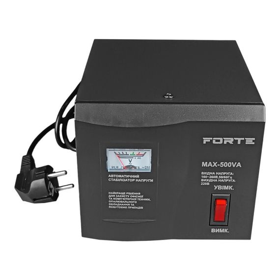 Forte MAX-500VA Стабілізатор напруги | Зображення 3