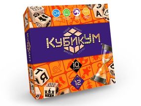 Настільна розважальна гра КубикУм G-KU-01U Danko Toys (4823102804231)