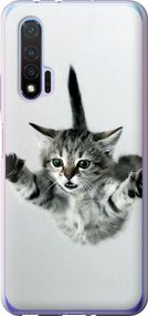 Чехол на Huawei Nova 6 Летящий котёнок "2322u-1821-17620"