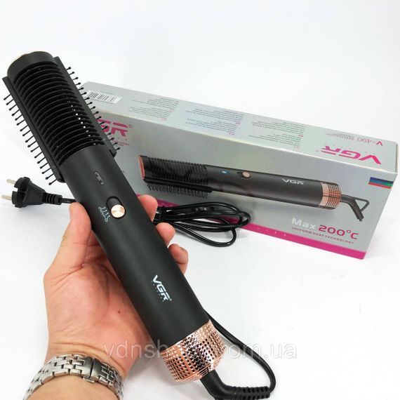 Стайлінг для укладання волосся VGR V-490, Портативний фен з насадками, Фен з різними режимами KX-70 | Зображення 7