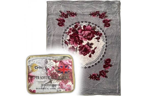 Одеяло/покрывало Super Soft Cloud Blanket (100% полиэстер 6.5 кг) 210х240 см | Зображення 5