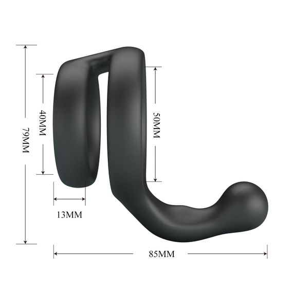 Ерекційне кільце Crazy Bull Yancy – Silicone Cock Ring | Зображення 3